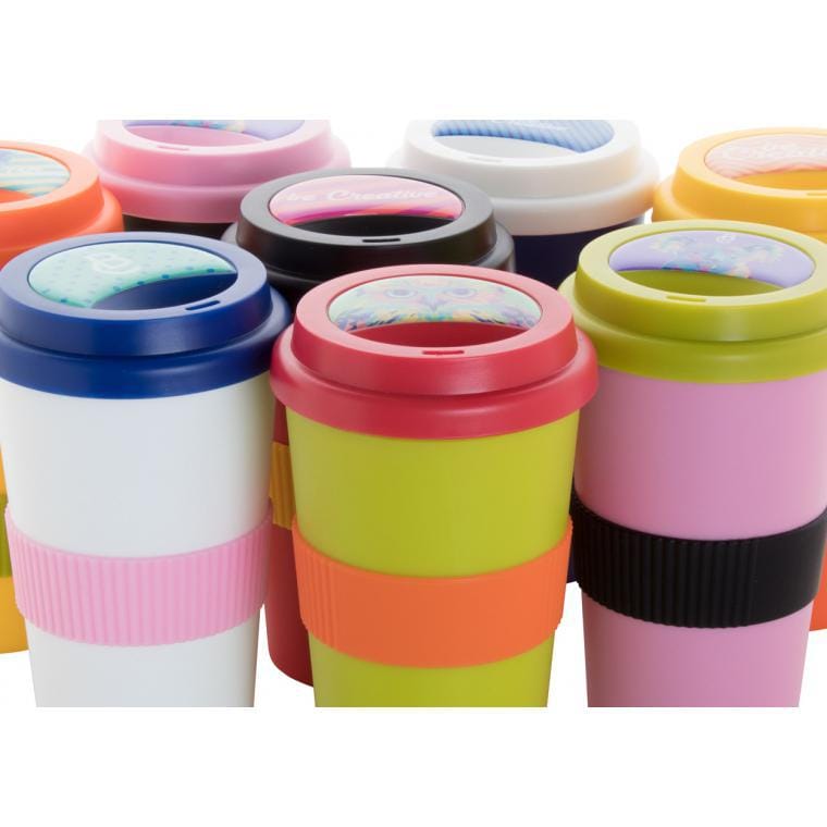 Cană termoizolantă personalizată CreaCup multicolor