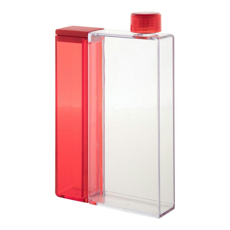 Sticlă apă Flisk Roșu
