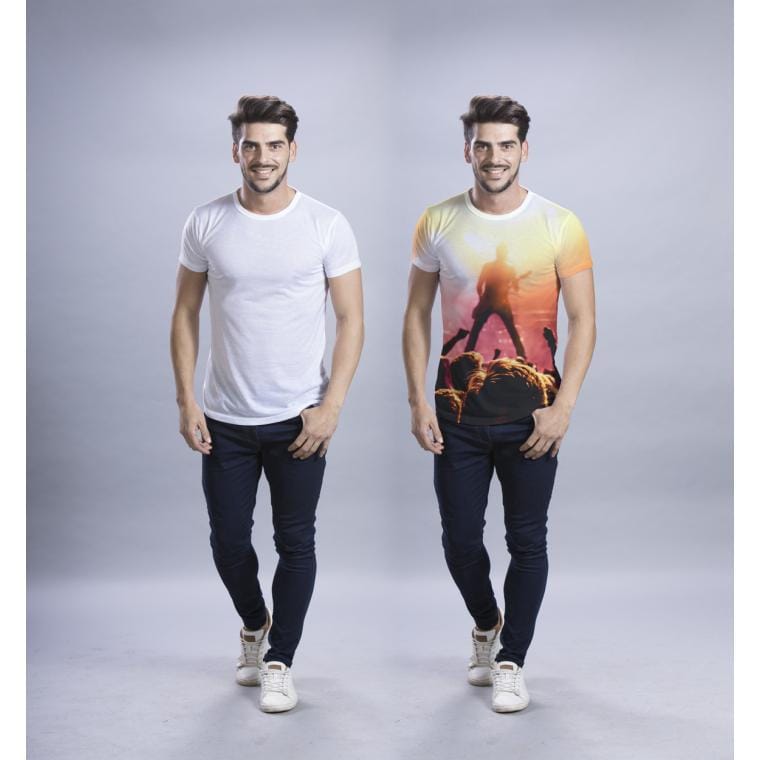 Tricou adulți Krusly alb M