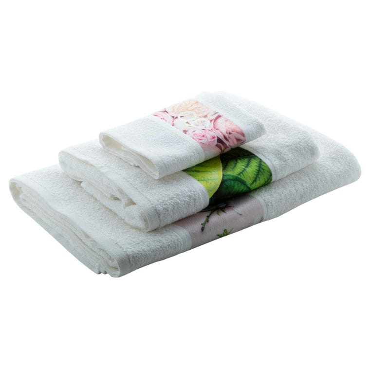 Prosop sublimare Subowel L alb