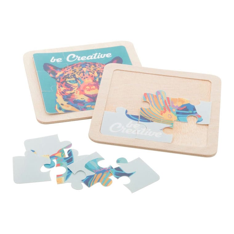 Puzzle Wodalus alb natural