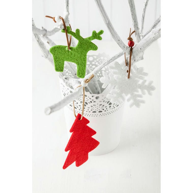 Figurine Crăciun Fantasy verde