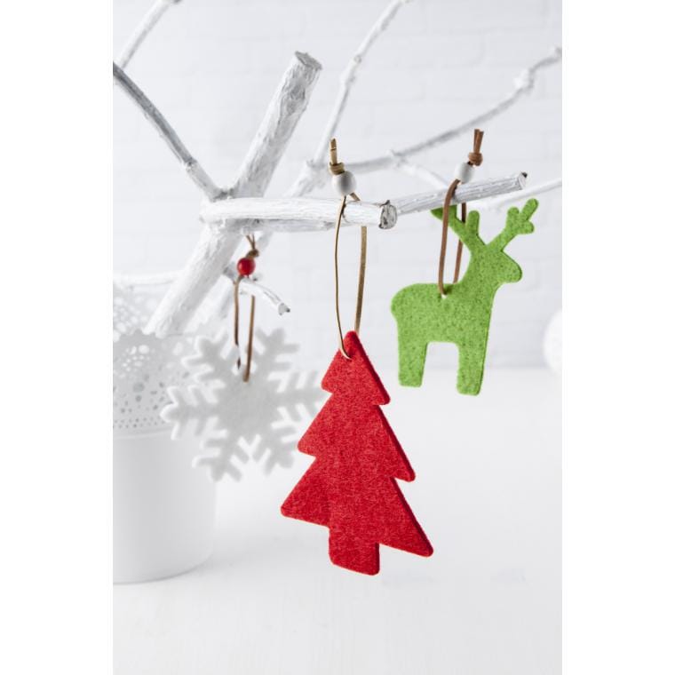 Figurine Crăciun Fantasy verde