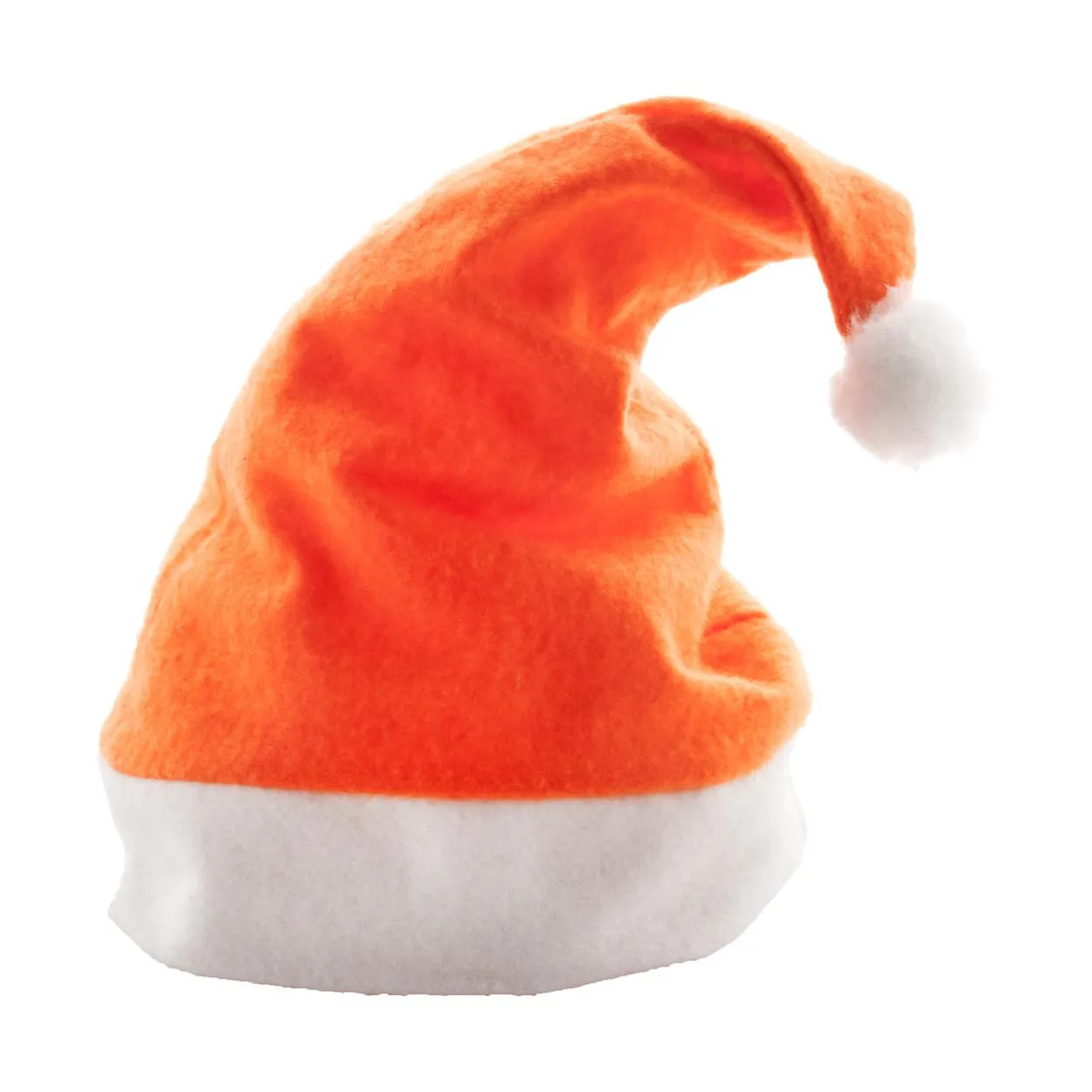 Căciulă Moş Crăciun Papa Noel portocaliu