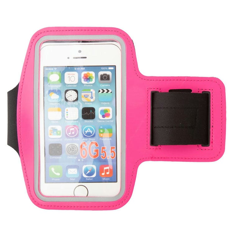 Suport telefon brățară Foban roz