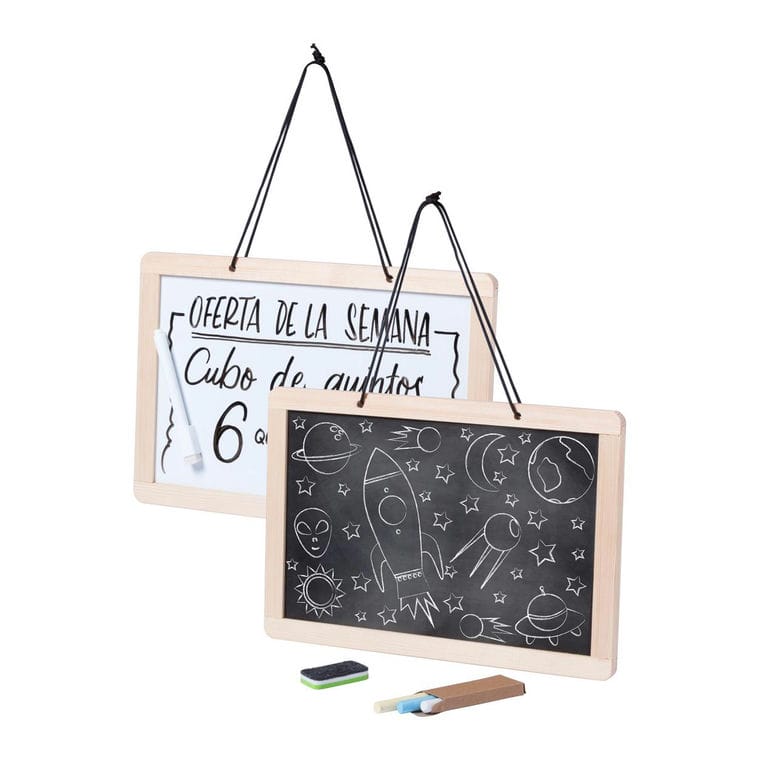 Tablă pentru mesaje Grocery Negru