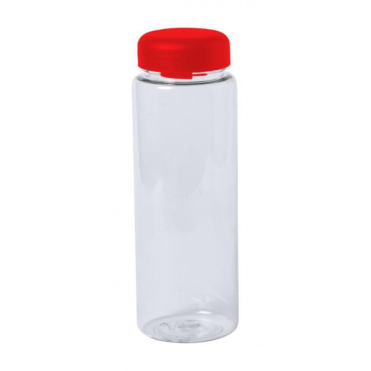 Sticlă sport Kabort roșu transparent
