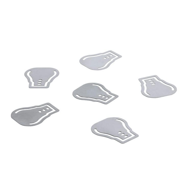 Set clipsuri Bomtel argintiu