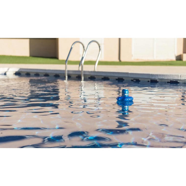 Suport sticlă/doză Berton albastru