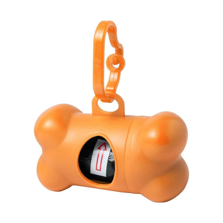 Suport pungi igienice câini Rucin portocaliu