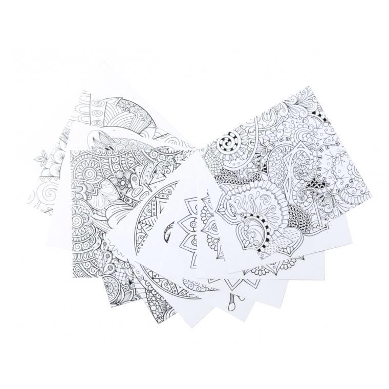 Set colorat mandala Condala gri