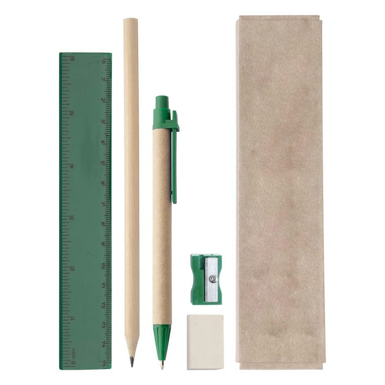 Set instrumente de scris Monoli Verde