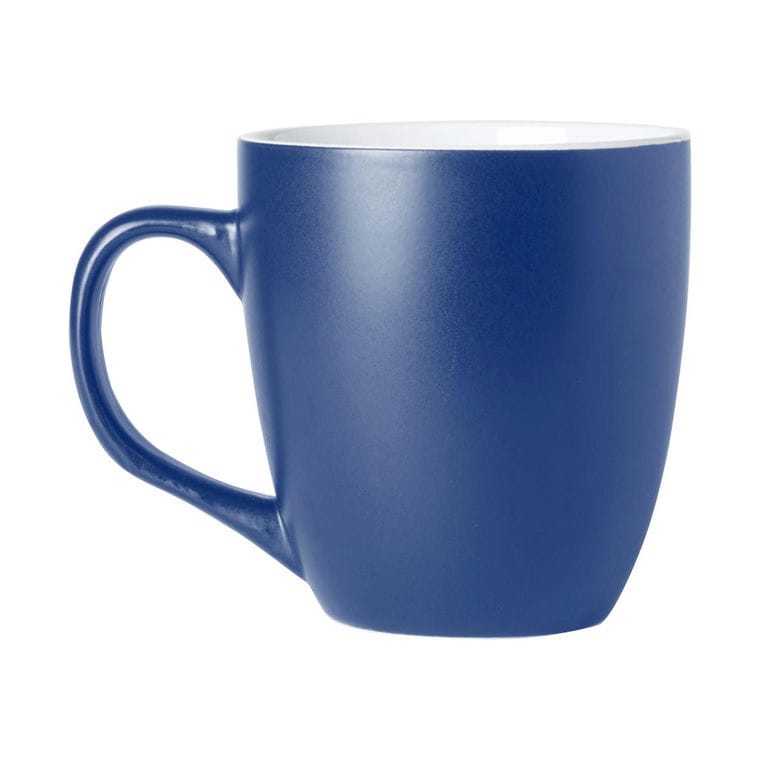 Cană Mabery albastru alb