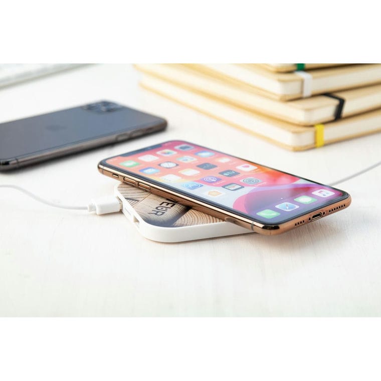 Încărcător wireless Flodok alb