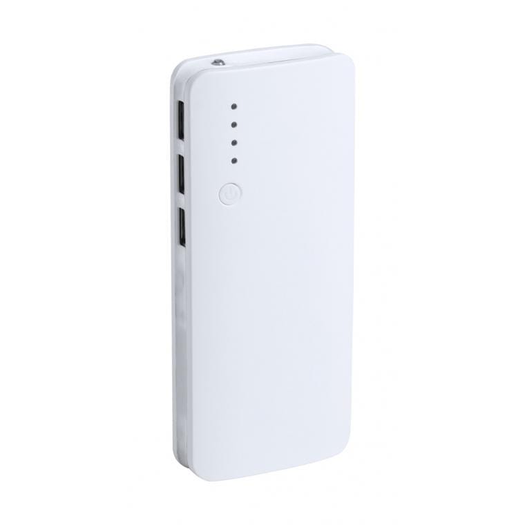 Power bank Kaprin alb 10000 mAh