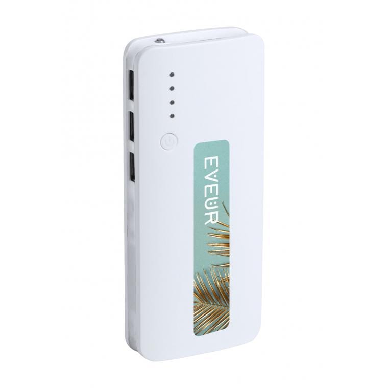 Baterie externă Tenak alb 10000 mAh