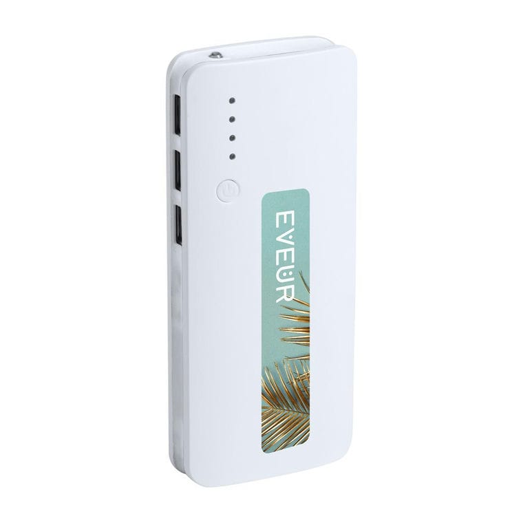 Baterie externă Tenak alb 10000 mAh