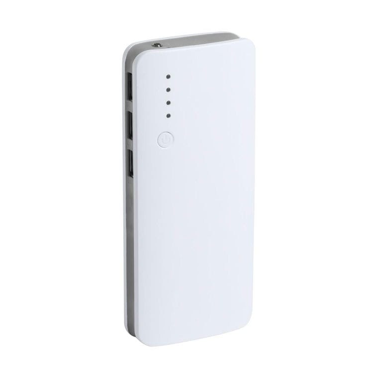 Baterie externă Tenak cenușiu alb 10000 mAh