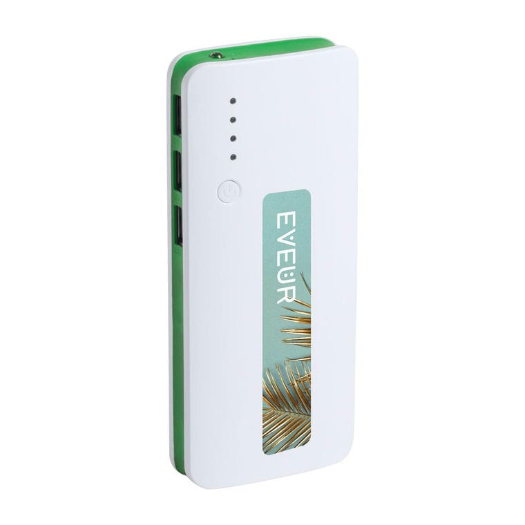 Baterie externă Tenak verde alb 10000 mAh