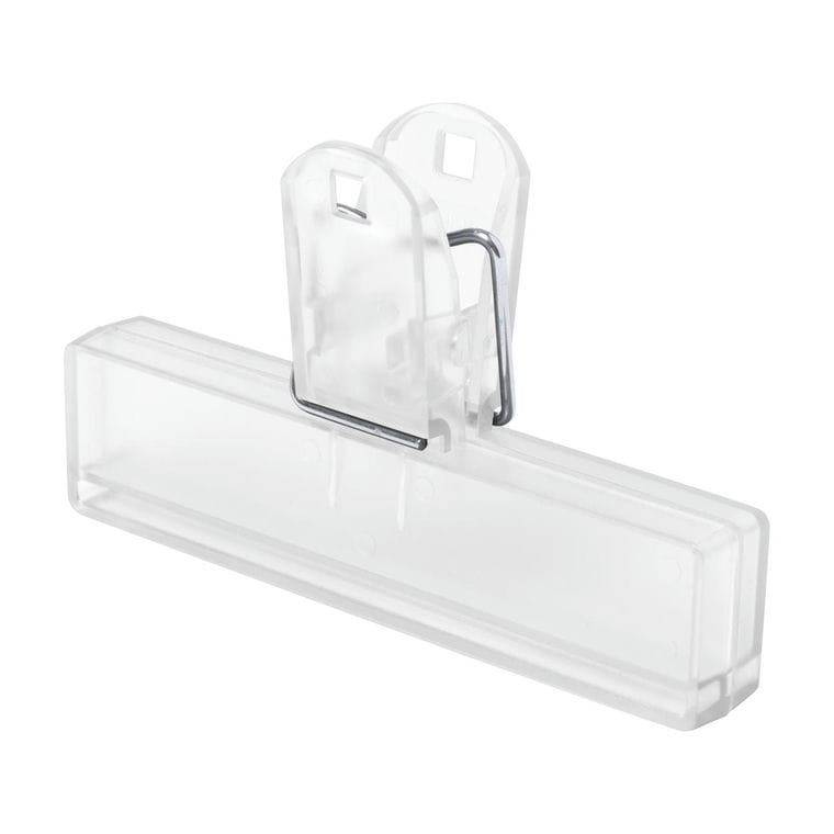 Cleme pentru pungi Flint transparent