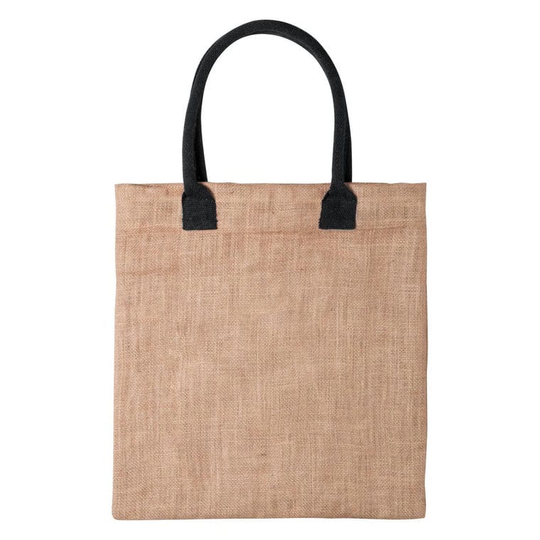 Sacoșă cumpărături Kalkut negru natural