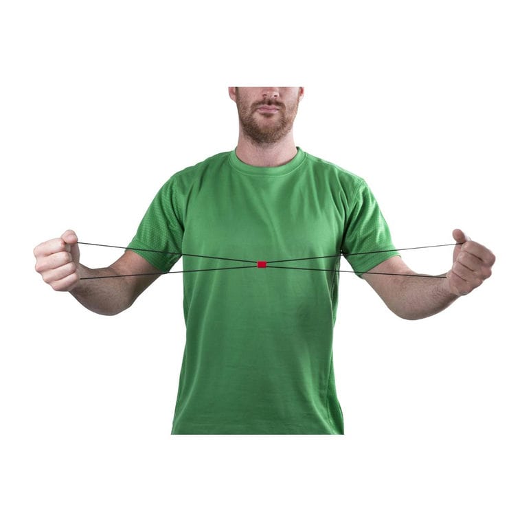 Elastic exerciții Mansat verde