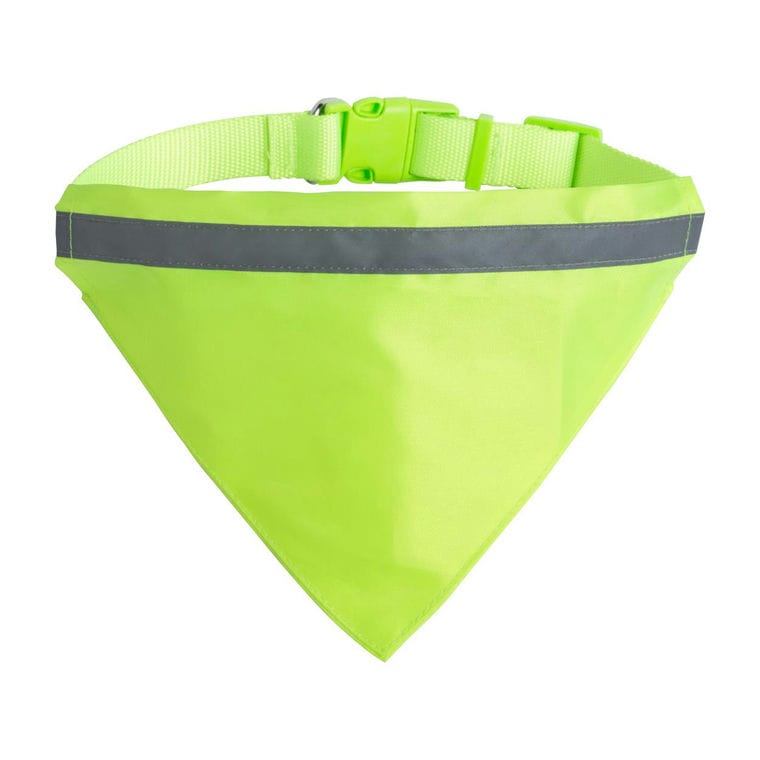 Zgardă/batic reflectorizant căini Lurex Galben