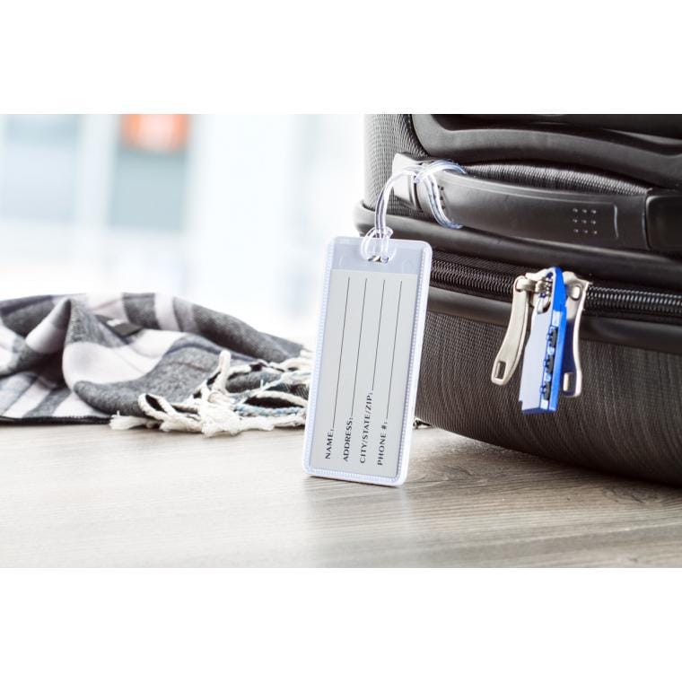 Etichetă bagaje Washington alb