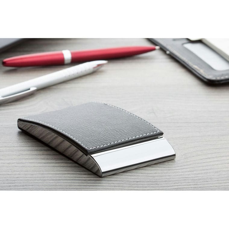 Suport cărţi de vizită Valence negru