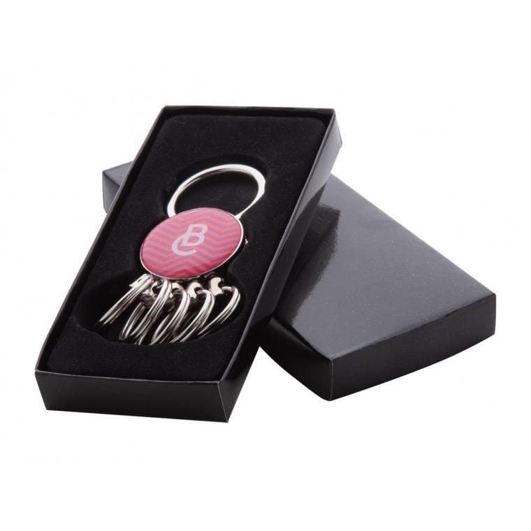 Breloc Cinco argintiu