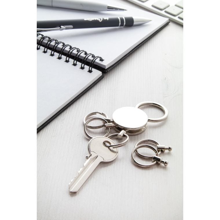 Breloc Cinco argintiu