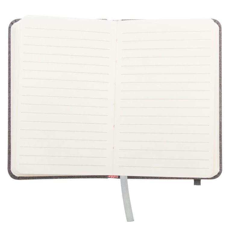 Blocnotes Gabbro A6 gri