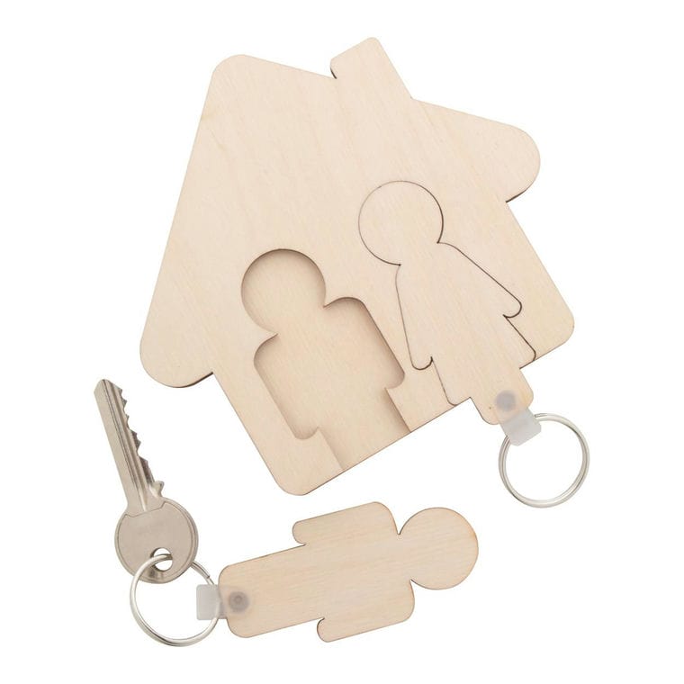 Suport pentru chei Homey natural