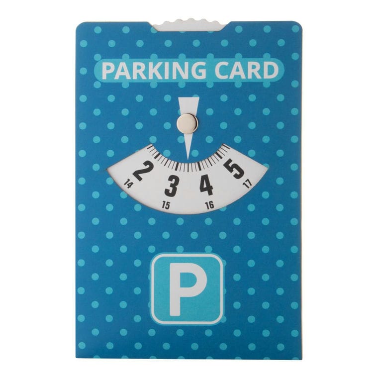 Card parcare CreaPark alb