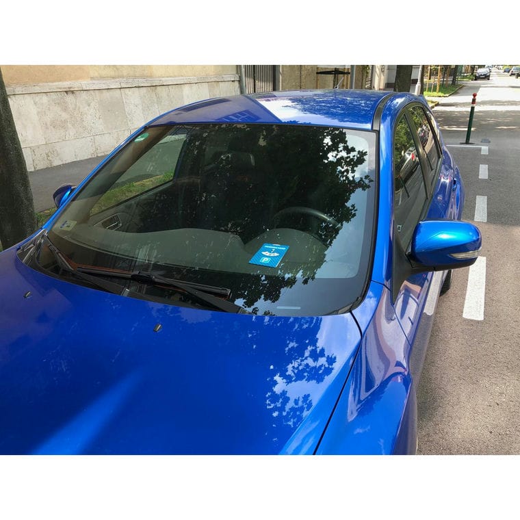 Card parcare CreaPark alb