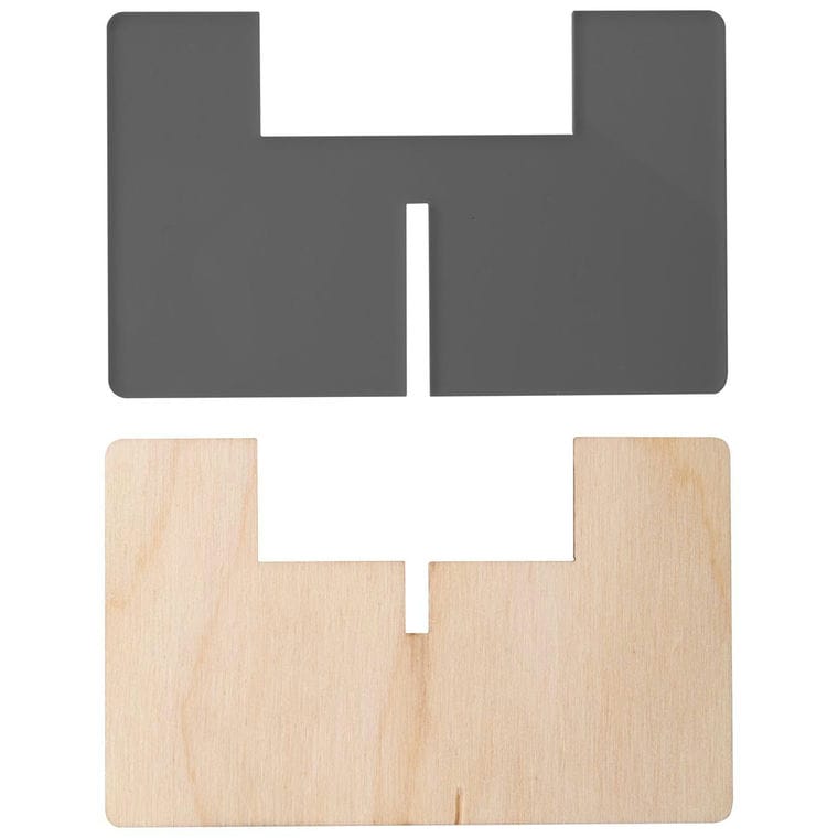 Suport lumânare Candix negru transparent