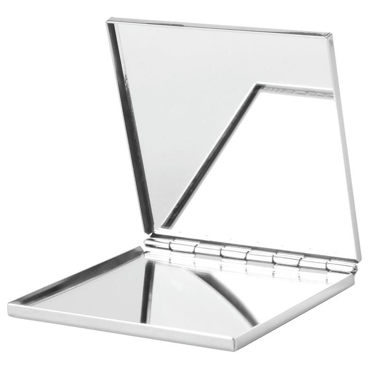 Oglindă de buzunar Bilof argintiu