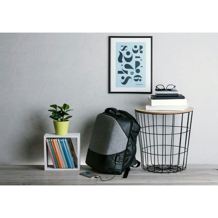 Rucsac Biltrix cenușiu negru