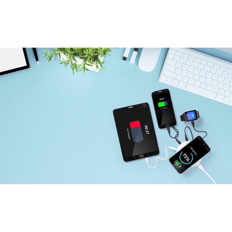 Încărcător wireless Mandux alb