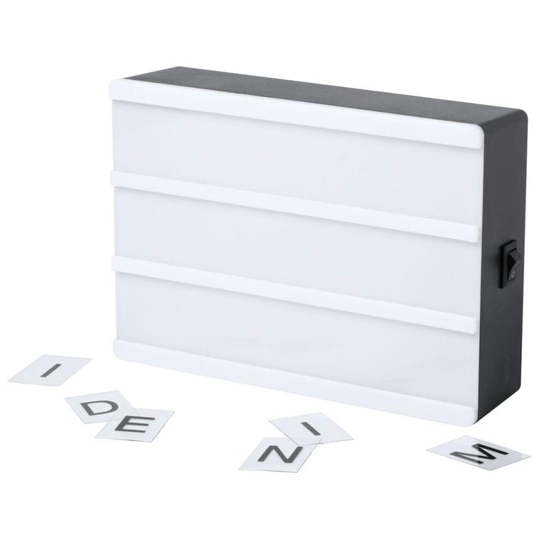 Panou iluminat Cinemax alb