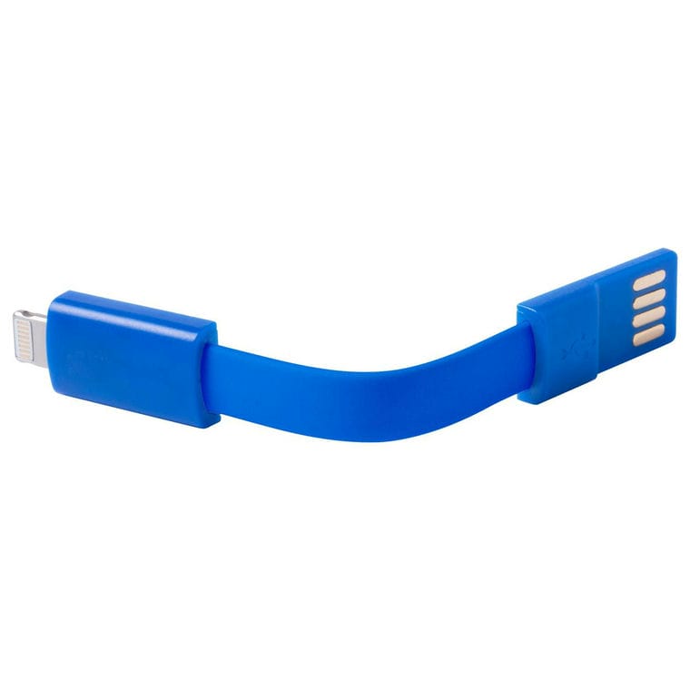 Cablu de încărcare USB breloc Holnier albastru gri