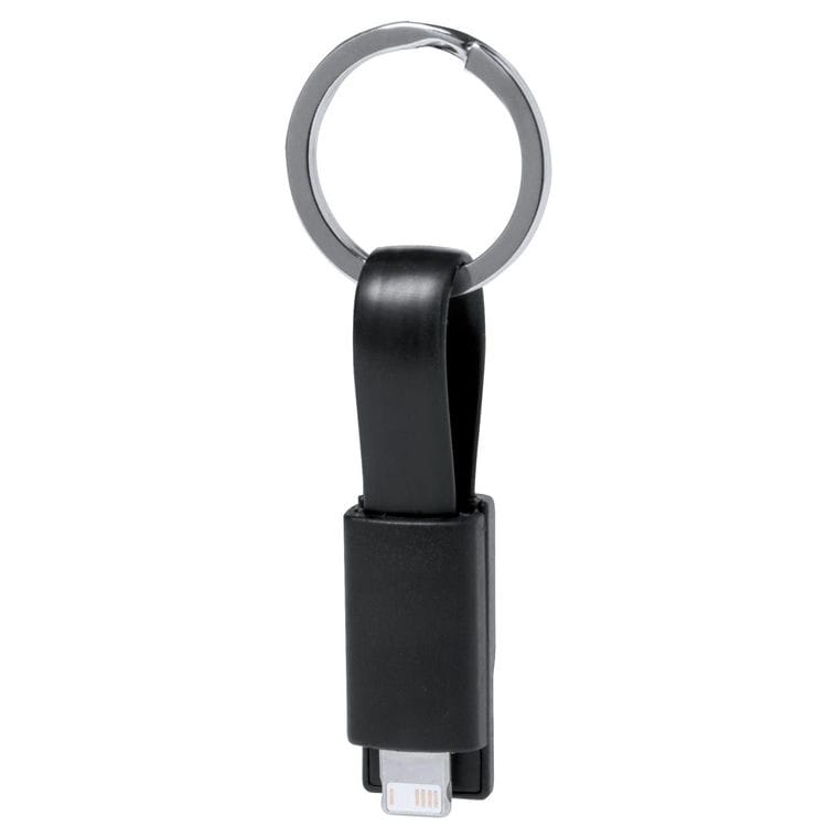 Cablu de încărcare USB breloc Holnier negru