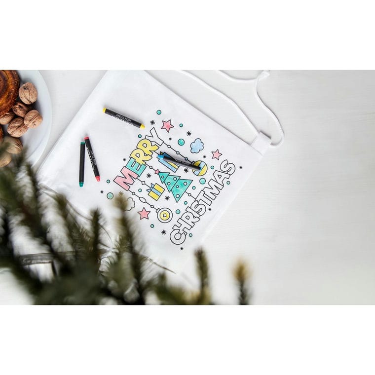 Rucsac de colorat Kertran alb