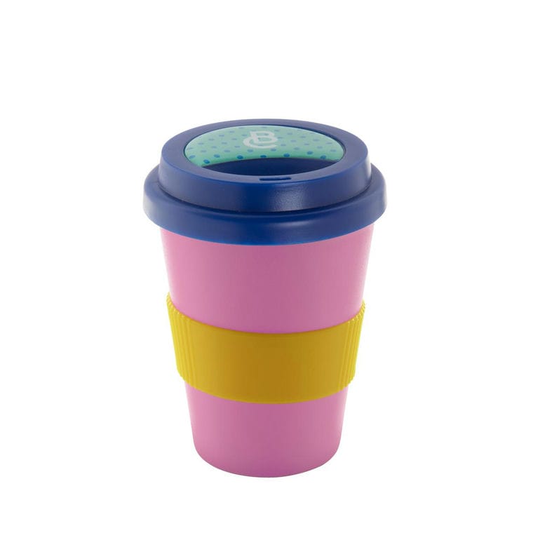 Cană termoizolantă personalizată CreaCup Mini Galben