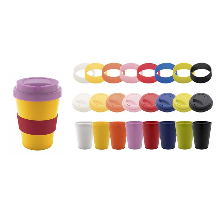 Cană termoizolantă personalizată CreaCup Mini multicolor