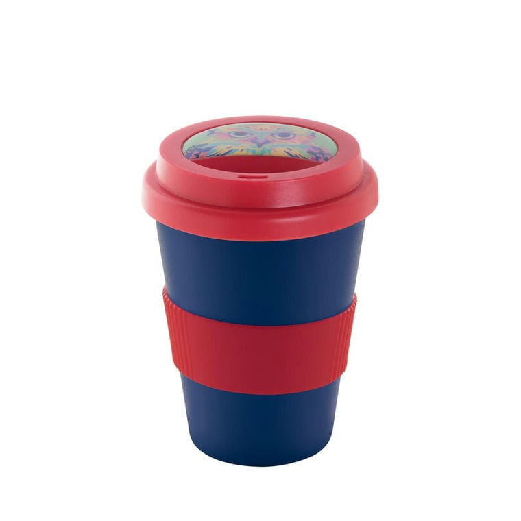 Cană termoizolantă personalizată CreaCup Mini roșu