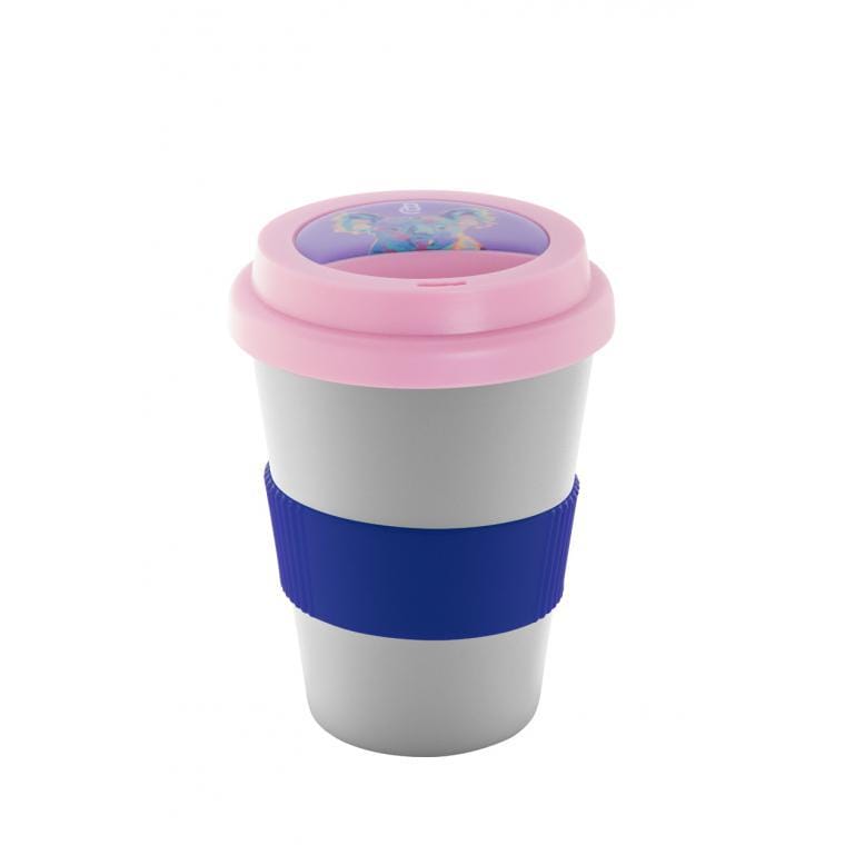 Cană termoizolantă personalizată CreaCup Mini roz