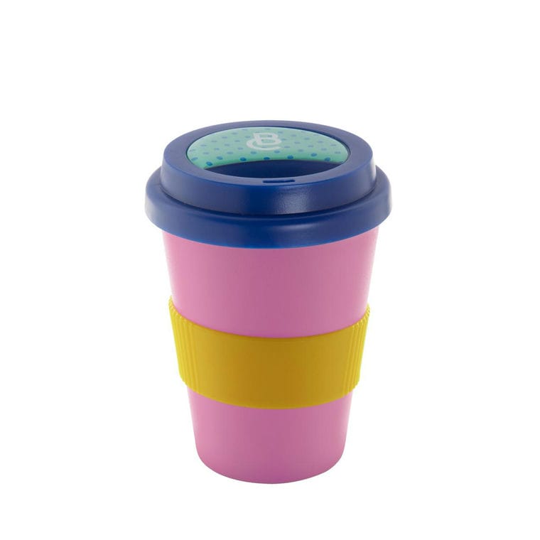 Cană termoizolantă personalizată CreaCup Mini roz