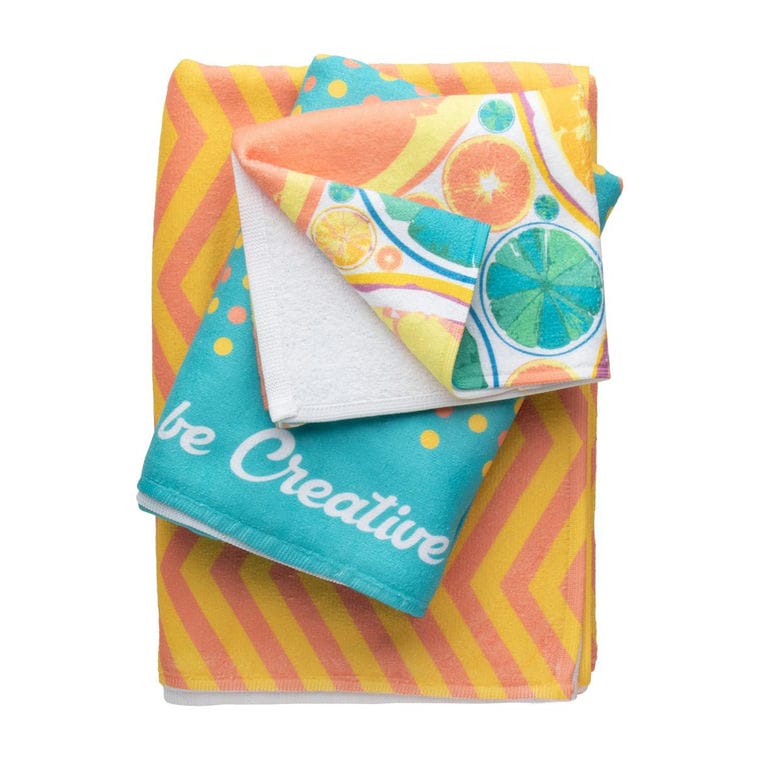 Prosop cu sublimare S CreaTowel S Alb