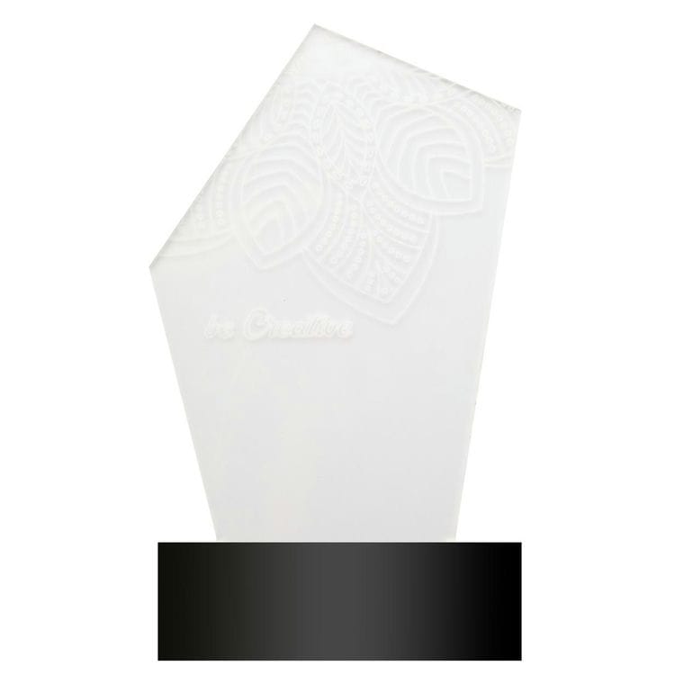 Trofeu cu LED Ledify transparent negru